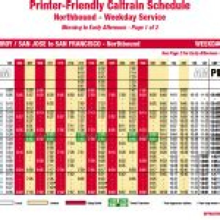 Caltrain Weekday Schedule: Plan Your Commute Effectively