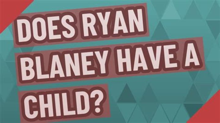Facts: Does Ryan Blaney Have Children?