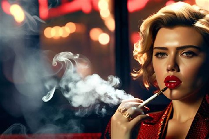 Scarlett Johansson's Smoking Habits Exposed