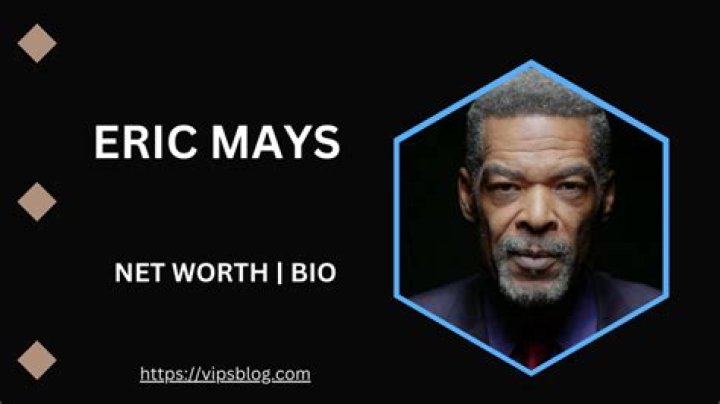 Unveiling Eric Mays' Net Worth And Journey To Success