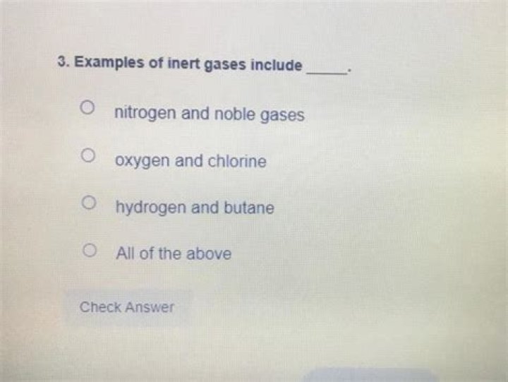 Inert Gases: Examples And Properties