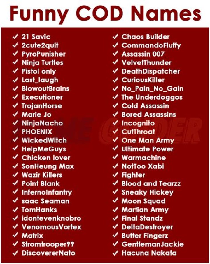 Hilarious Cod Names: Get Creative With Your Underwater Alias