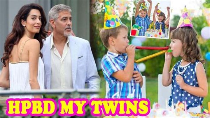 George Clooney's Twins Celebrate A Special Birthday