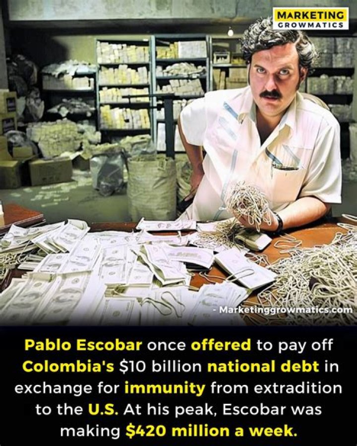 Unveiling Pablo Escobar's Staggering Weekly Fortune: Revealing The True Extent Of His Wealth