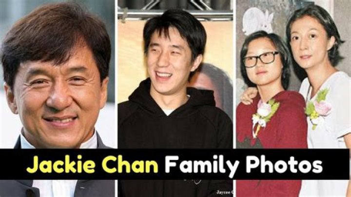 The Ultimate Guide To Jackie Chan's Family: Wife And Children Revealed