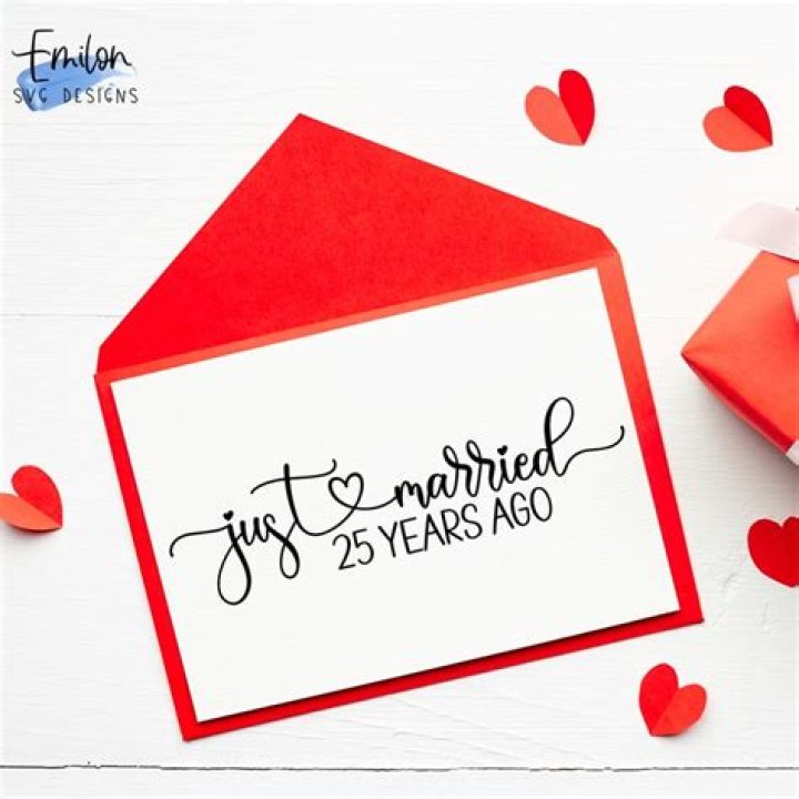 Celebrating 25 Years Of Marital Bliss