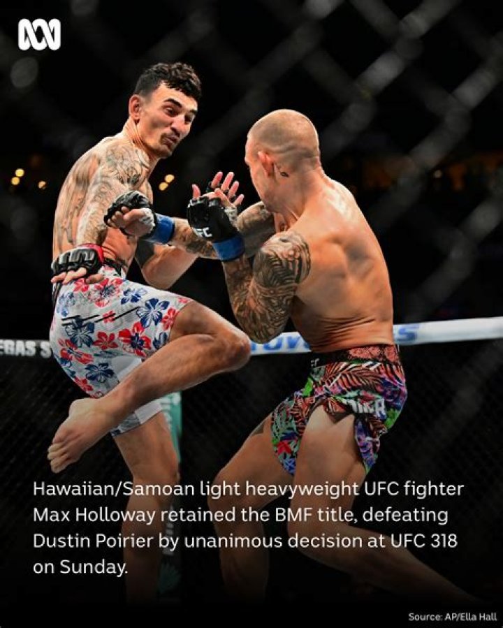 Max Holloway: The Pride Of Samoa In The UFC