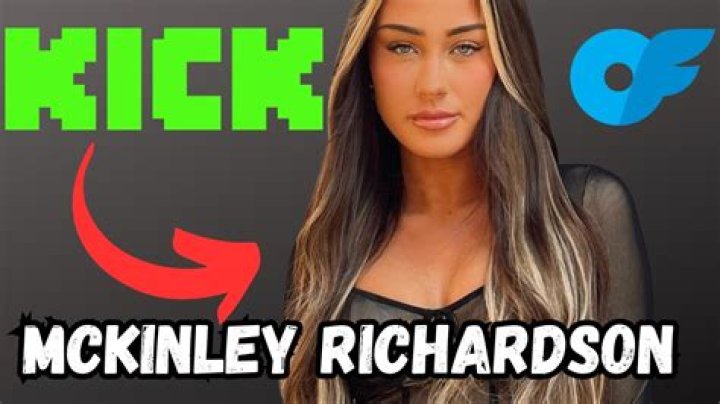 Disclosed: McKinley Richardson's Private Content Surfaces On OnlyFans