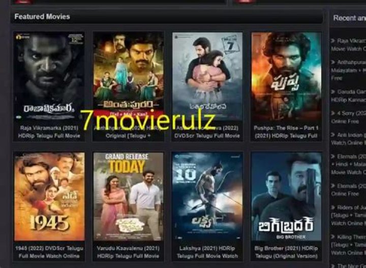 Watch The Latest Movies Today With MoviesRulz Today