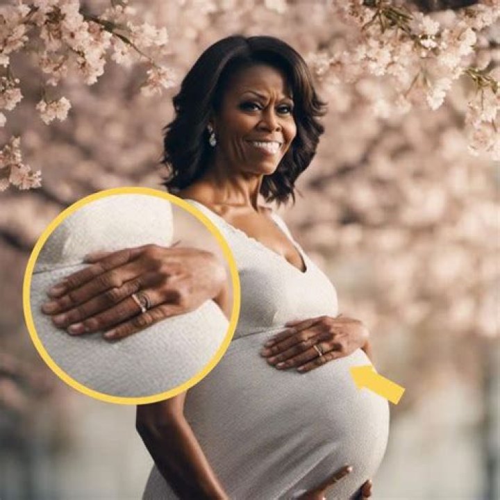 The Ultimate Collection Of Michelle Obama's Stunning Pregnancy Photos