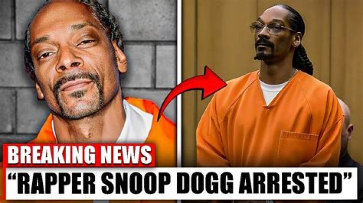 Breaking News: Snoop Dogg Arrested For Alleged Marijuana Possession