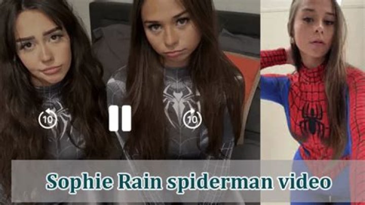 Marvel Madness: Sophie Rain's Leaked Spiderman Footage