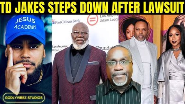 The Latest: TD Jakes News - Bishop T.D. Jakes Steps Down From Pastorate