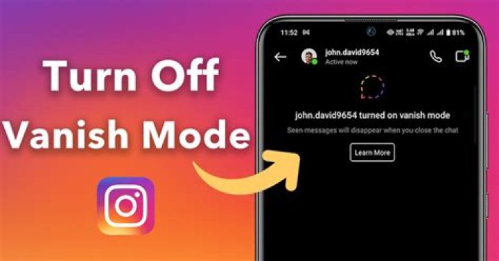 How To Turn Off Vanish Mode On Instagram: A Step-by-Step Guide
