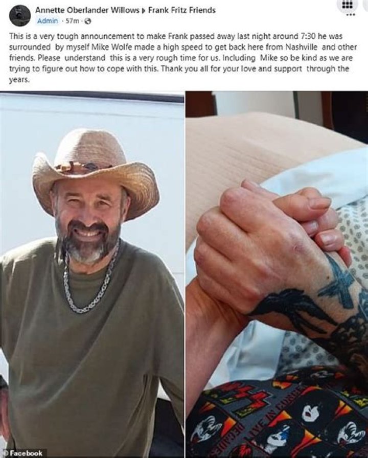 When Did Frank Fritz Pass Away? Unveiling The Tragic Truth