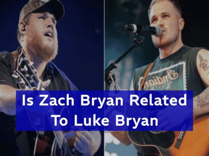 Is Zach Bryan Related To Luke Bryan: Exploring The Connection